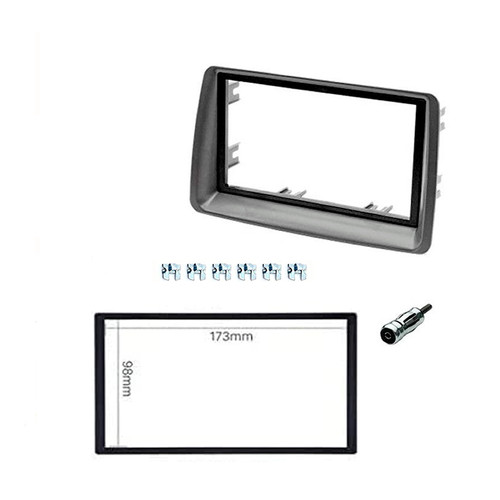 Kit mascherina autoradio 2 - kit,