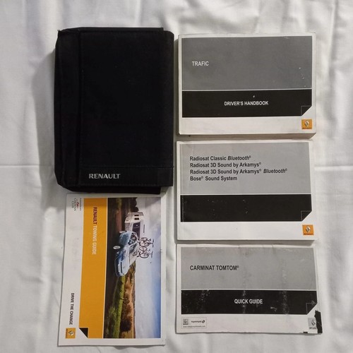 Renault trafic owner manuale - renault,