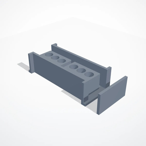 Stampo stampato per mattoni - 3d,