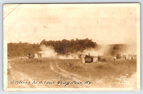 Cartolina militare rppc fort - rppc,