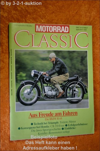 Motocicletta classic bmw - motocicletta,