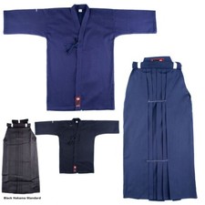 SET COMPLETO HAKAMA BLUE NERO