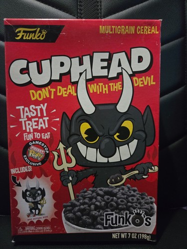 Cuphead devil funko cereal - funko's,