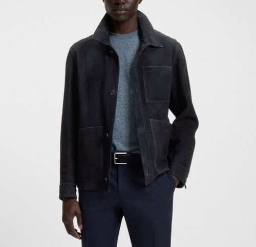 Giacca pelle nera field - giacca,