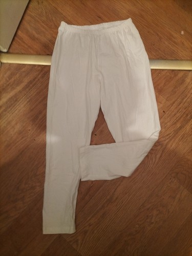 Leggings elasticizzati bianchi