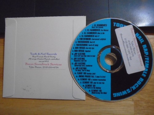 Rare promo tooth nail cd - promo,
