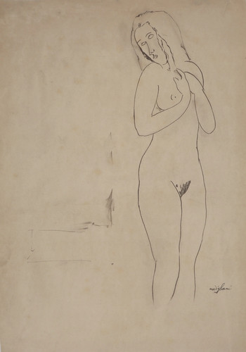 Amedeo modigliani nu de - :,