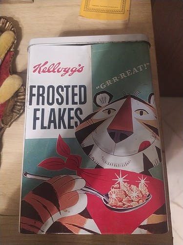 Scatola latta kellogg - scatola,