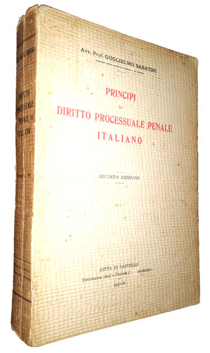 Sabatini principi di - sabatini, "