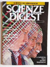 Rivista Scienze Digest Numeri Vari Anno 1984 Syds Edizioni Scienza (L72)