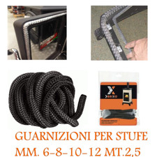 Guarnizione termica fibra di vetro per stufa a legna pellet alta temperatura 