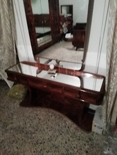 CAMERA DA LETTO ANNI '30  IN RADICA DI NOCE