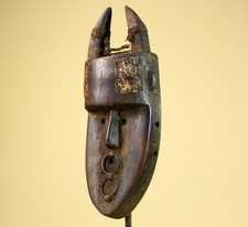 Maschera Toma africana guance