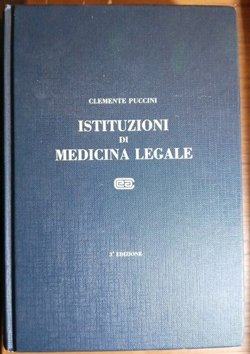 Istituzioni medicina legale - medicina,