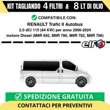 Tagliando per RENAULT Trafic