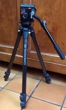 Manfrotto fibra di carbonio treppiede professionale 442 con testa fluida 503