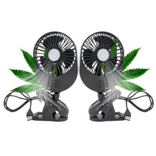 2 Pezzi Grow Ventilatore con