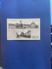 CARTOLINA  UMBERTIDE - SALUTI - VEDUTINE - FORMATO  PICCOLO