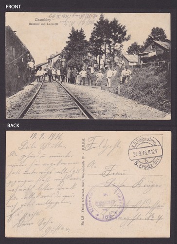 Germania 1916 cartolina - germania,