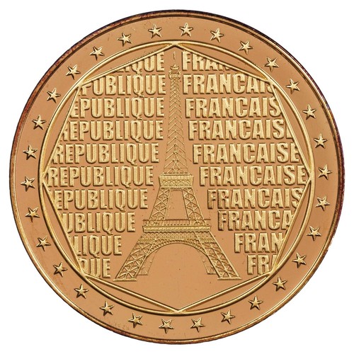 Medaglia france tour eiffel - medaglia,