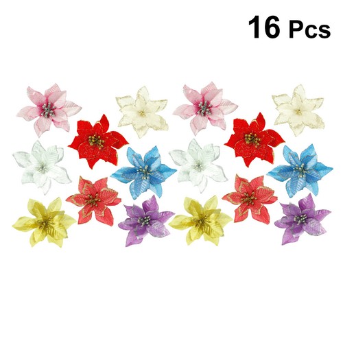 Pcs addobbi natalizi fiori - ,