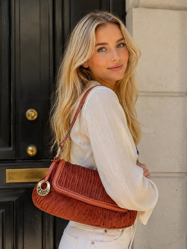 Borsa chef fendi - fendi, marrone