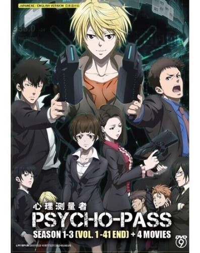 Psycho pass season 1 - 1-3, (1-41