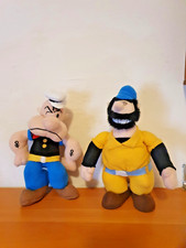 Braccio di ferro e Brutus-  pupazzi 1995 vintage collezione lotto