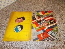 ALBUM LE BANDIERE NEL MONDO ED.COLORADO 1959 ORIG. COMPLETO(-3 FIGURINE) BUONO