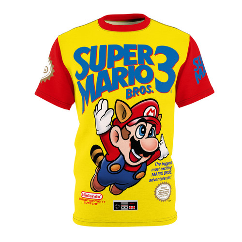 Maglietta super mario bros 3 - super,