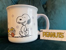 Tazza ceramica gres Peanuts Gibson Snoopy Woodstock "Easter Beagle" nuova con etichette