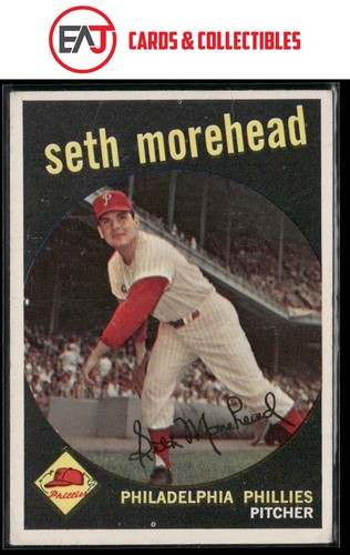 Seth morehead 1959 topps - morehead,