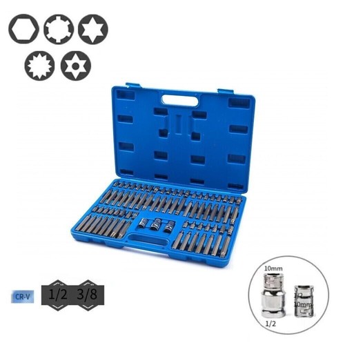 Set inserti pezzi torx - set,