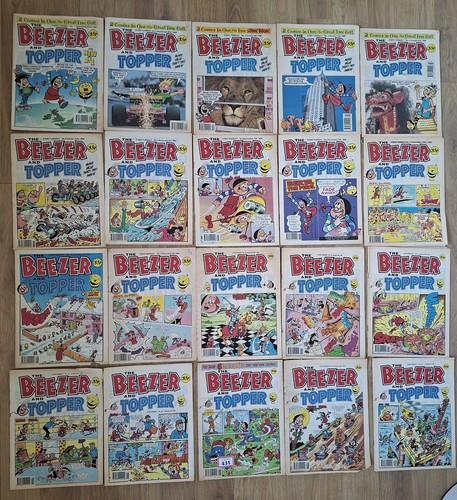 The beezer topper comic - beezer,