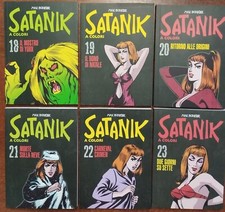 Lotto 30 albi SATANIK a Colori dal 18 al 68 Magnus Max Bunker Ed. RCS 2022 NUOVI