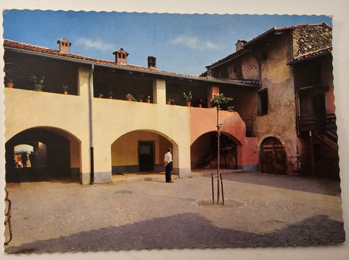 Cartolina casa natale - , papa