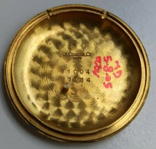 LE COULTRE SVEGLIARINO FONDELLO PLACCATO REF. 11004 11014 WATCH MONTRE RELOJ UHR