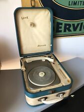 Giradischi fonovaligia Lesa Lesaphon Diamante valvolare anni '60.