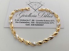 BRACCIALE ORO Bicolore GIALLO