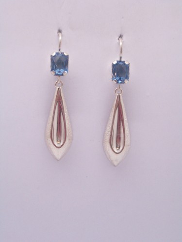 925 silver blue - 925, synthetic