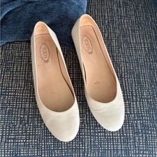 Tod's Cream Women's Flats