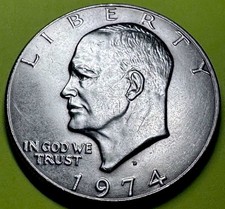 dollaro d eisenhower 1974