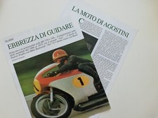 Clipping Ritaglio Articolo 2005 MV AGUSTA 350 e 500 Le Moto di Giacomo Agostini