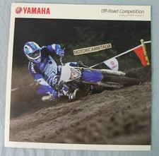 PER YAMAHA MOTO CROSS ENDURO YZ WR 450 CATALOGO BROCHURE  DEPLIANT CATALOGO 