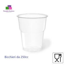 300 bicchieri plastica 250cc