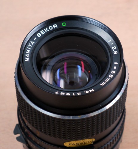 Mamiya sekor 55 mm - c, 2,8/55