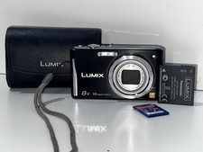 Panasonic Fotocamera Digitale Lumix DMC-FS35 16,1MP Nera Testata - "leggi bene"