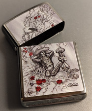 Zippo SKELETON Roses Rietveld