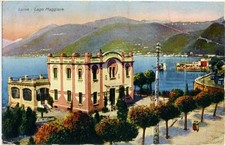 LUINO VARESE L Maggiore Palazzo Verbania Ristorante annull natante Locarno Arona
