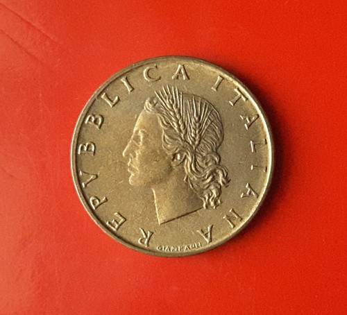 Lire 1976 variante firma - lire,